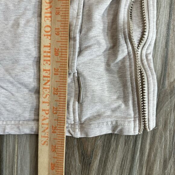 Varley Sweatshirt XL‎ Atlas Mock Neck Side Zip Pullover Long Sleeve Pockets - Picture 7 of 8